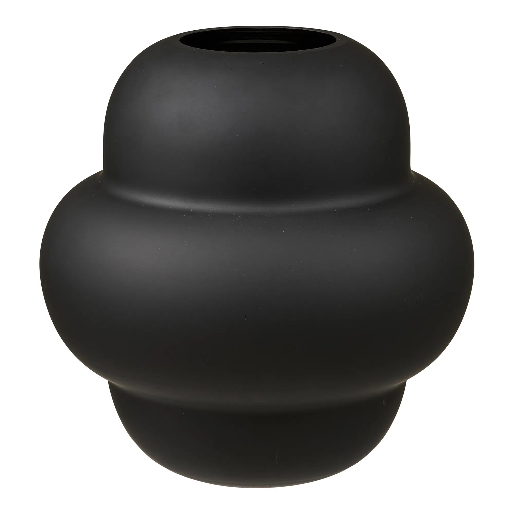 Vase Noir – Glas an skulpturaler Form