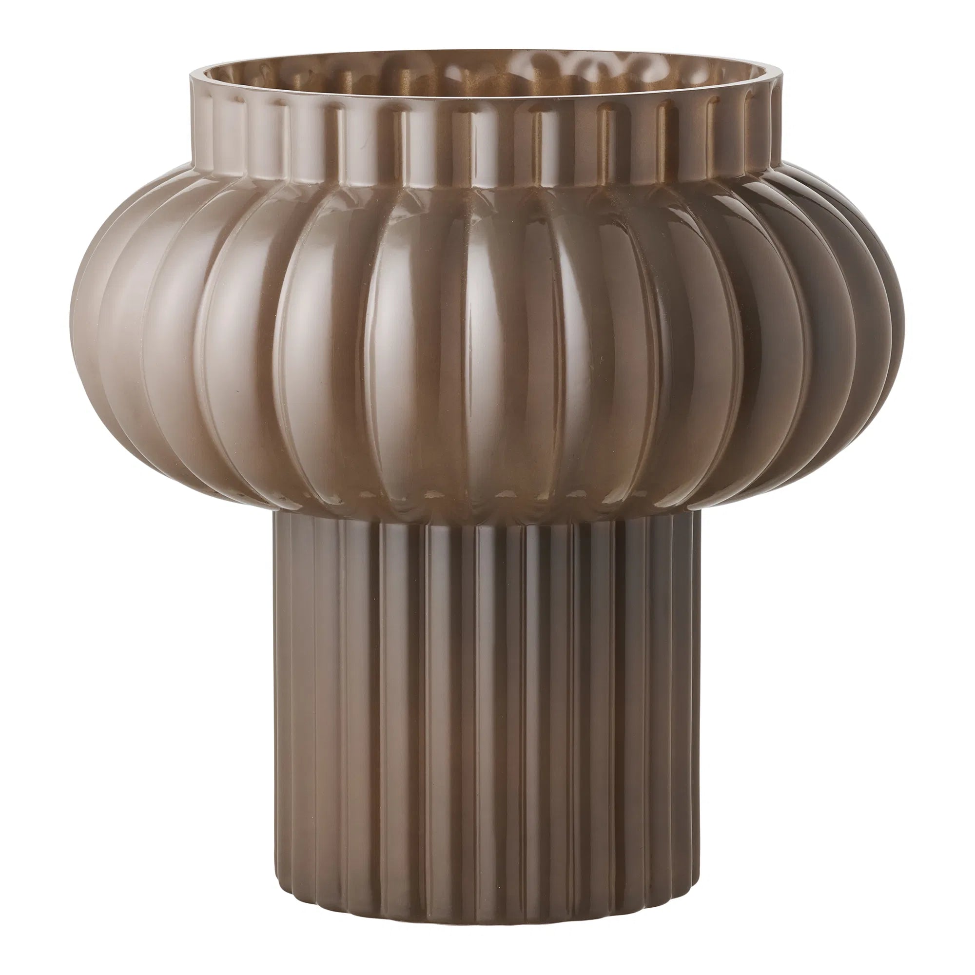 Vase „Orion“ – Moundgeblosen Glas a Brong