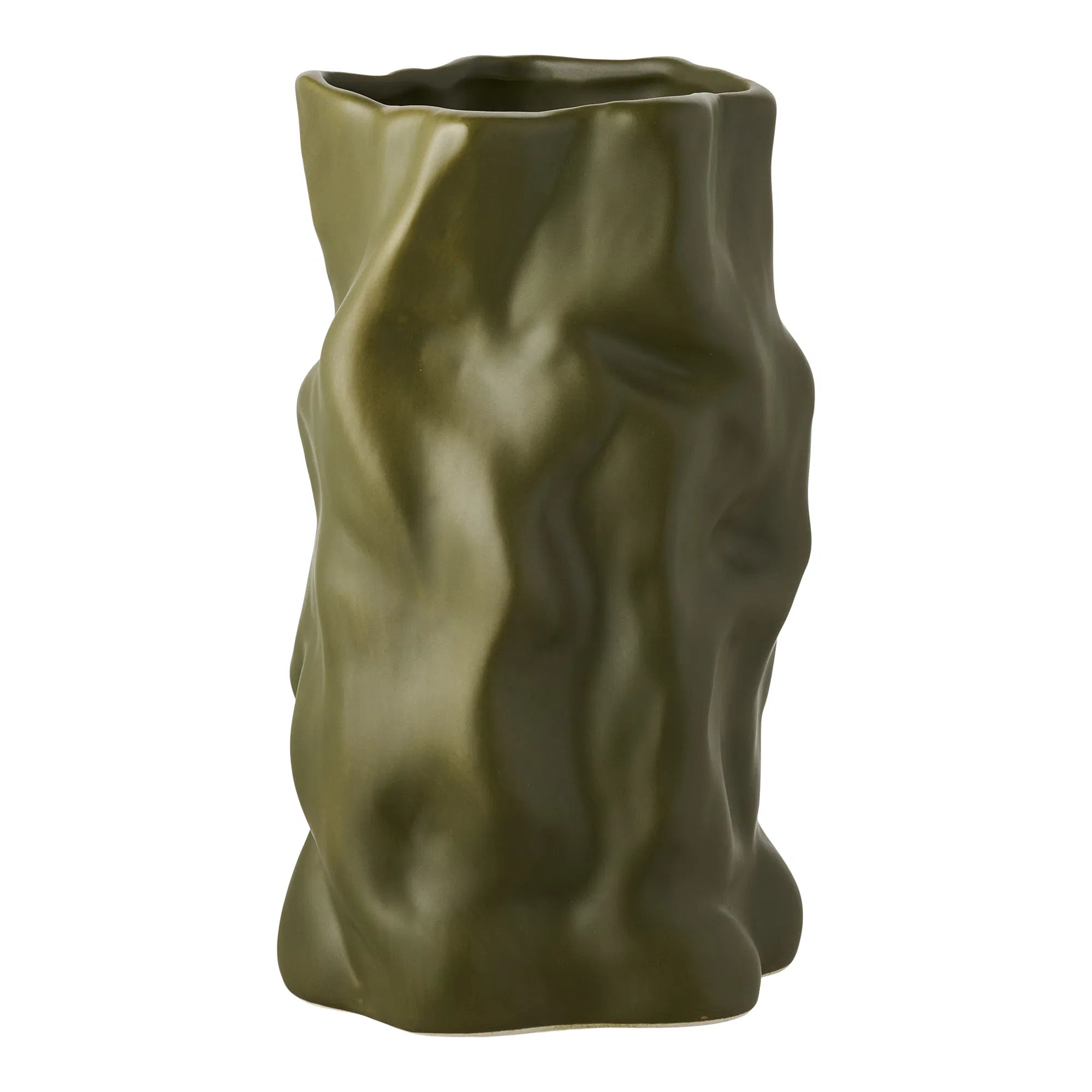 Vase „Olive Flow“ – Keramik an organescher Form