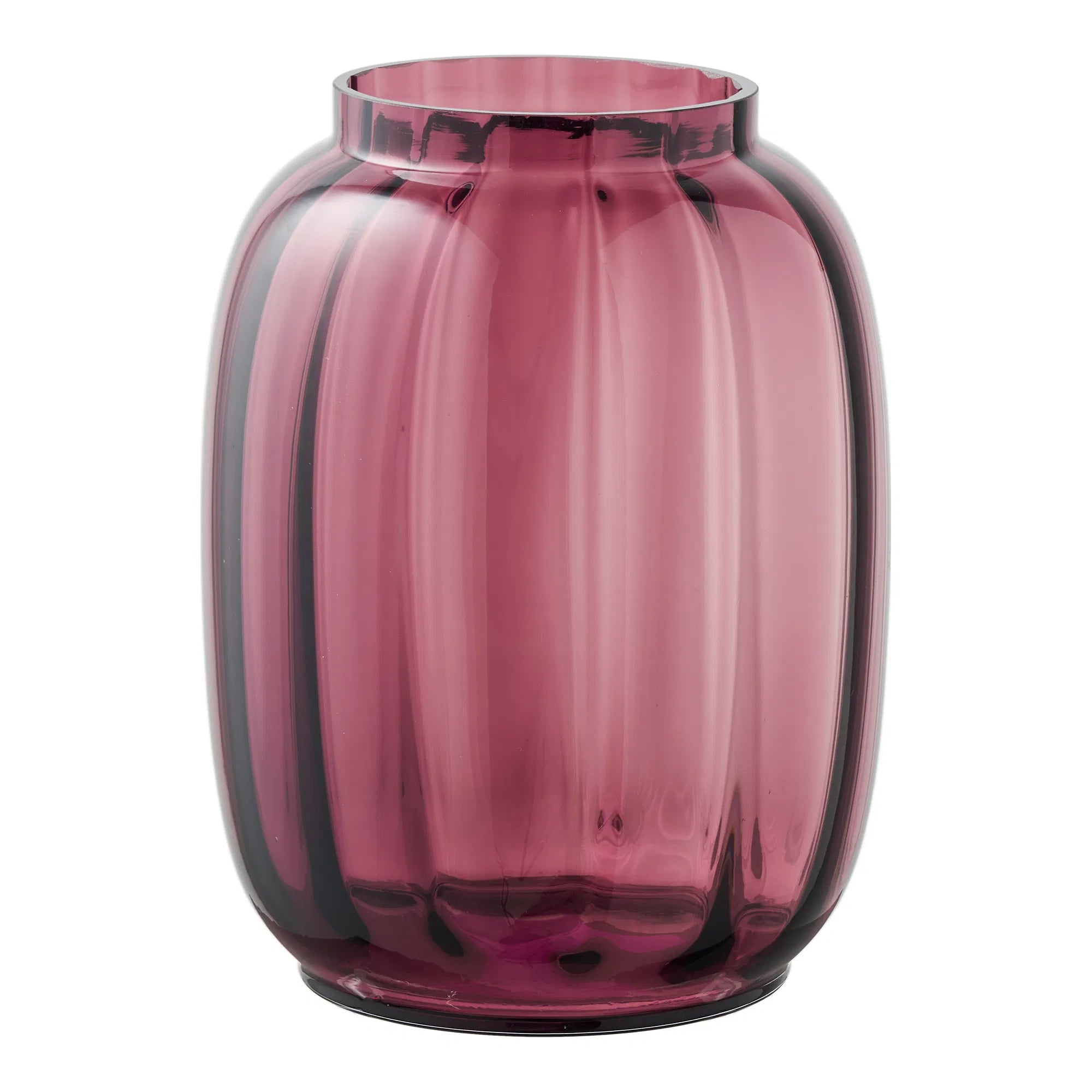 Vase Elvarin - vase en céramique noble rouge