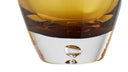 Vas Finn - aus gold-orangefaarwegem Glas