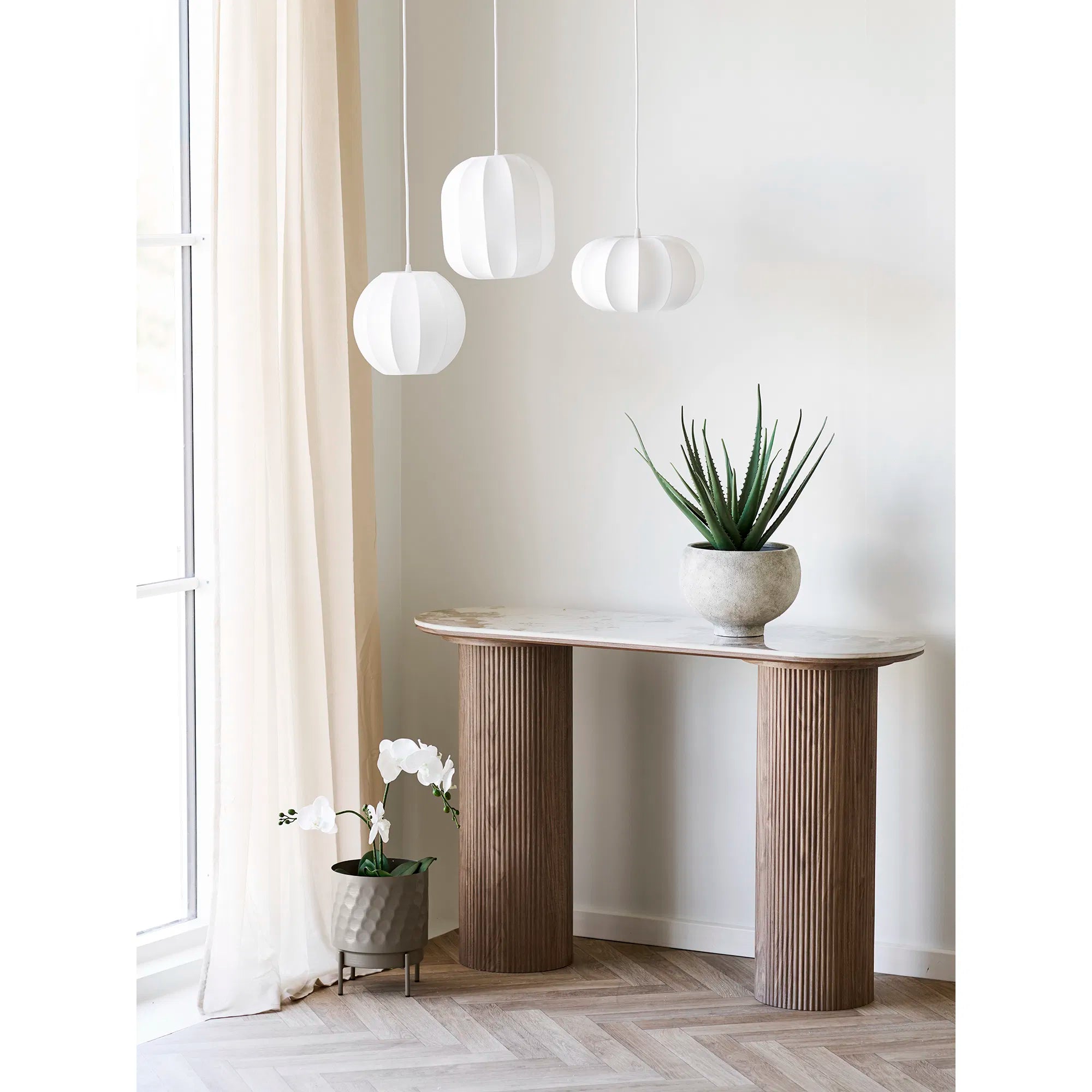 Blummepott „Ravira“ – Stol an elegante Brong