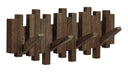 Garderob Minimalistic - aus donkelbrongem Eechenholz