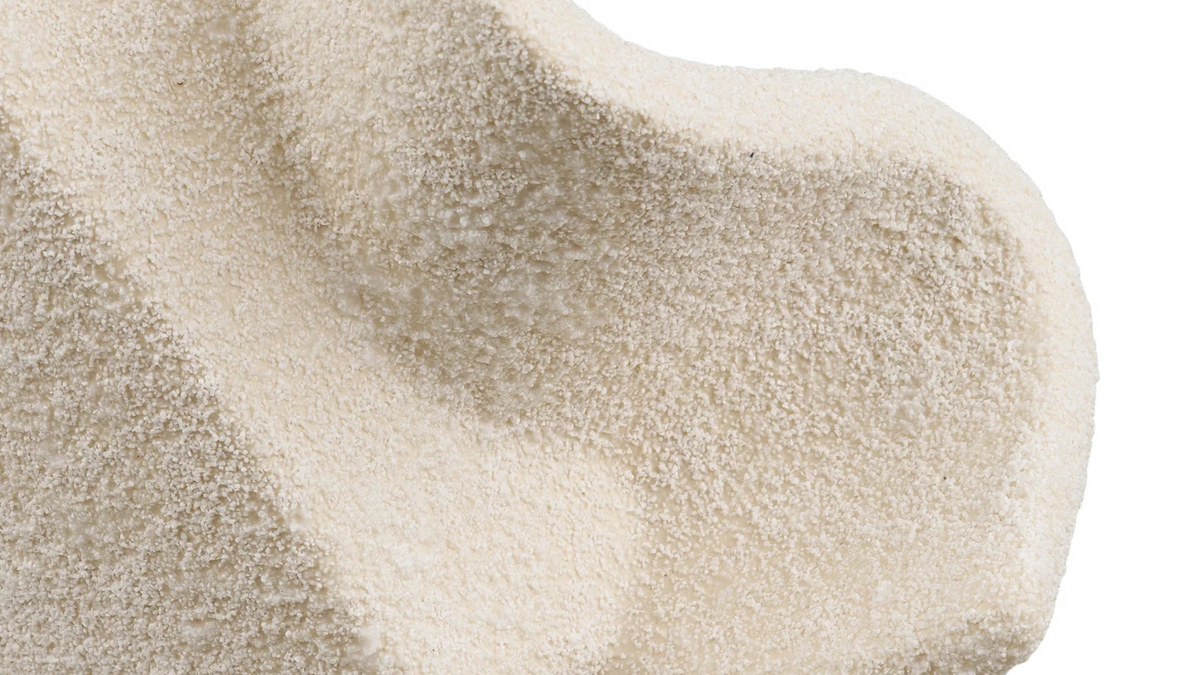 Figurine décorative Kenlo - en céramique blanche