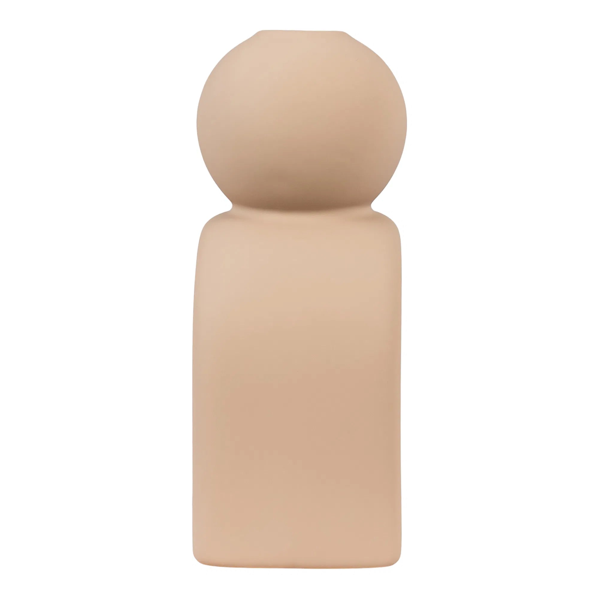 Candle holder "Arco" – Ceramic in Brown