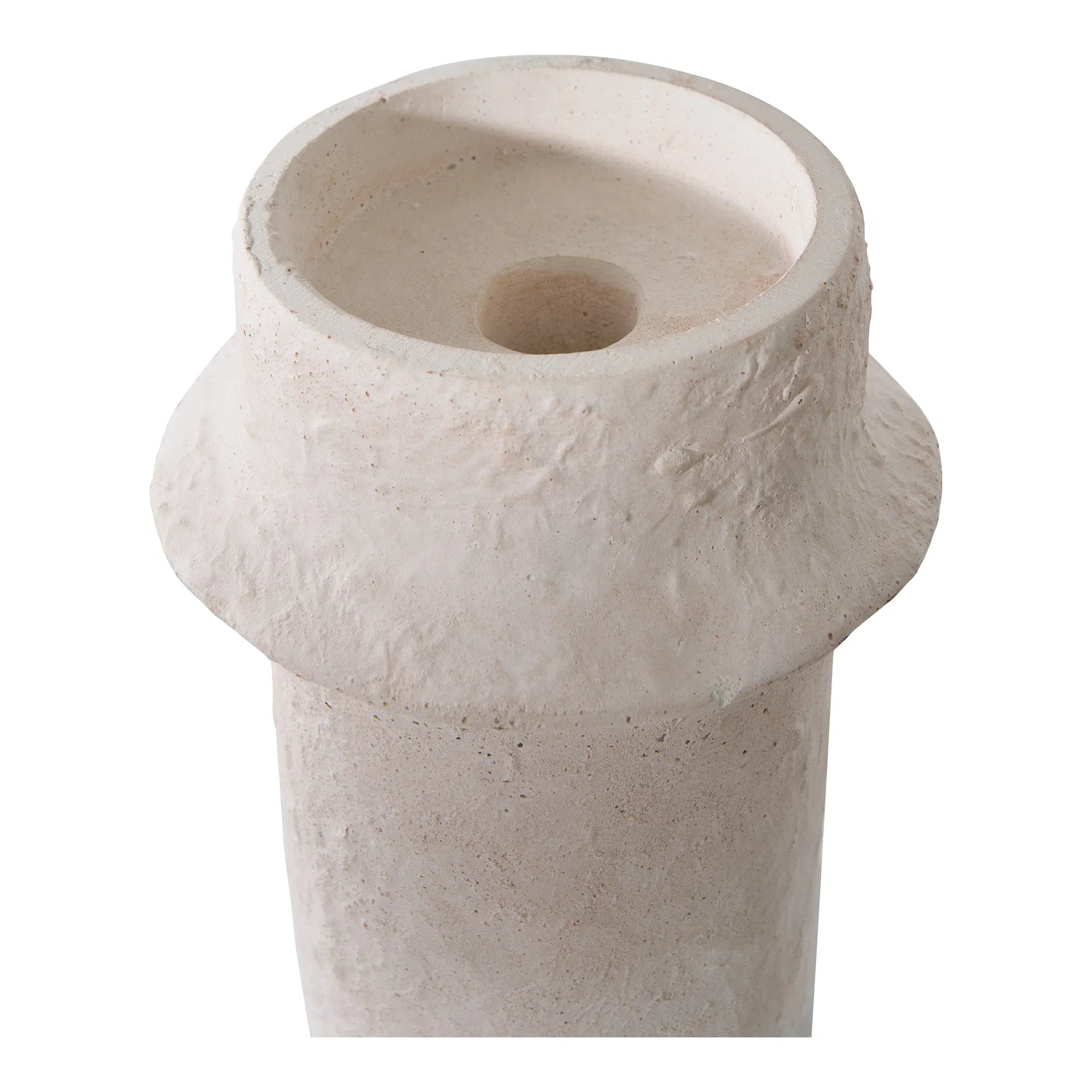 Candle holder set "Bianco Duo" – Cement in White