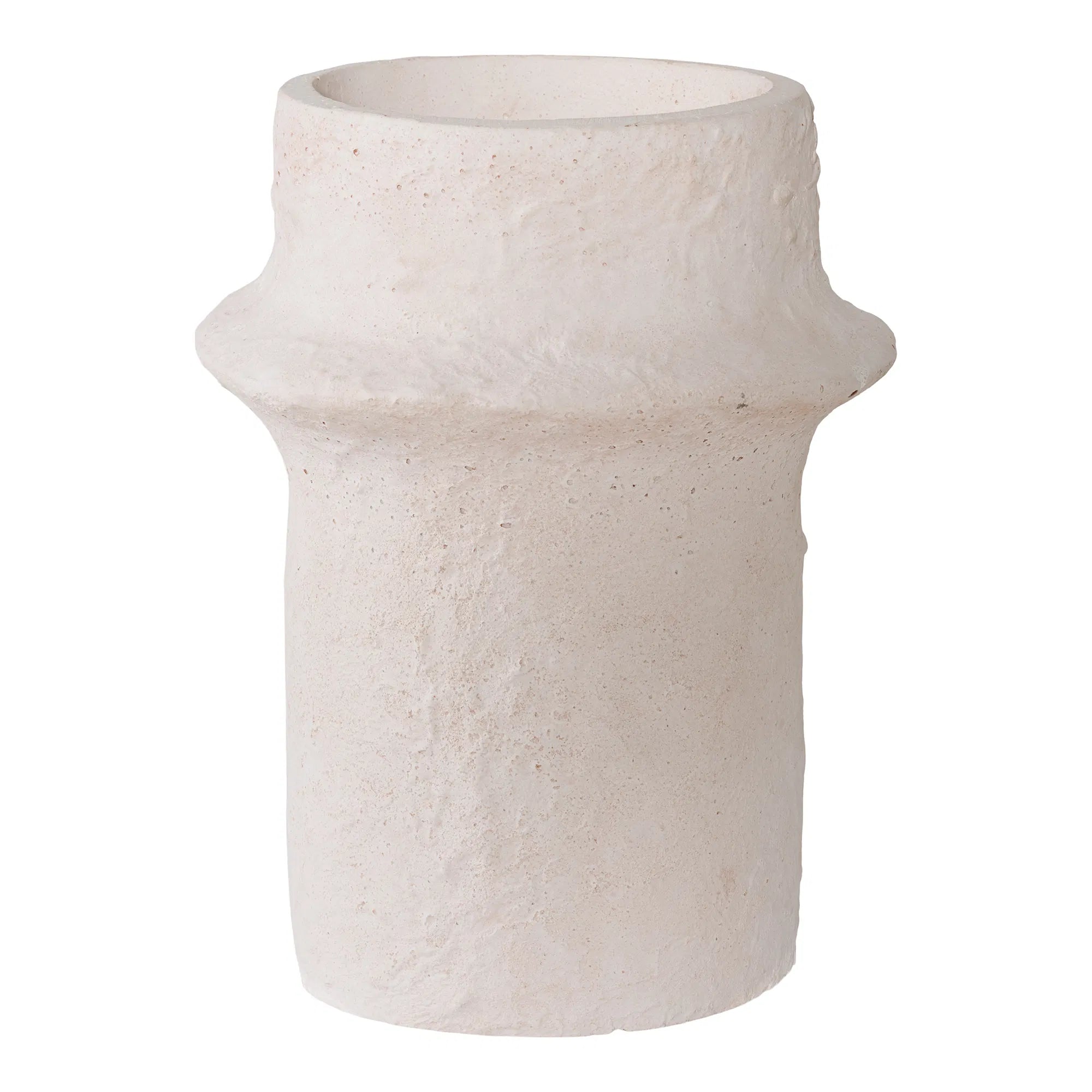 Candle holder set "Bianco Duo" – Cement in White