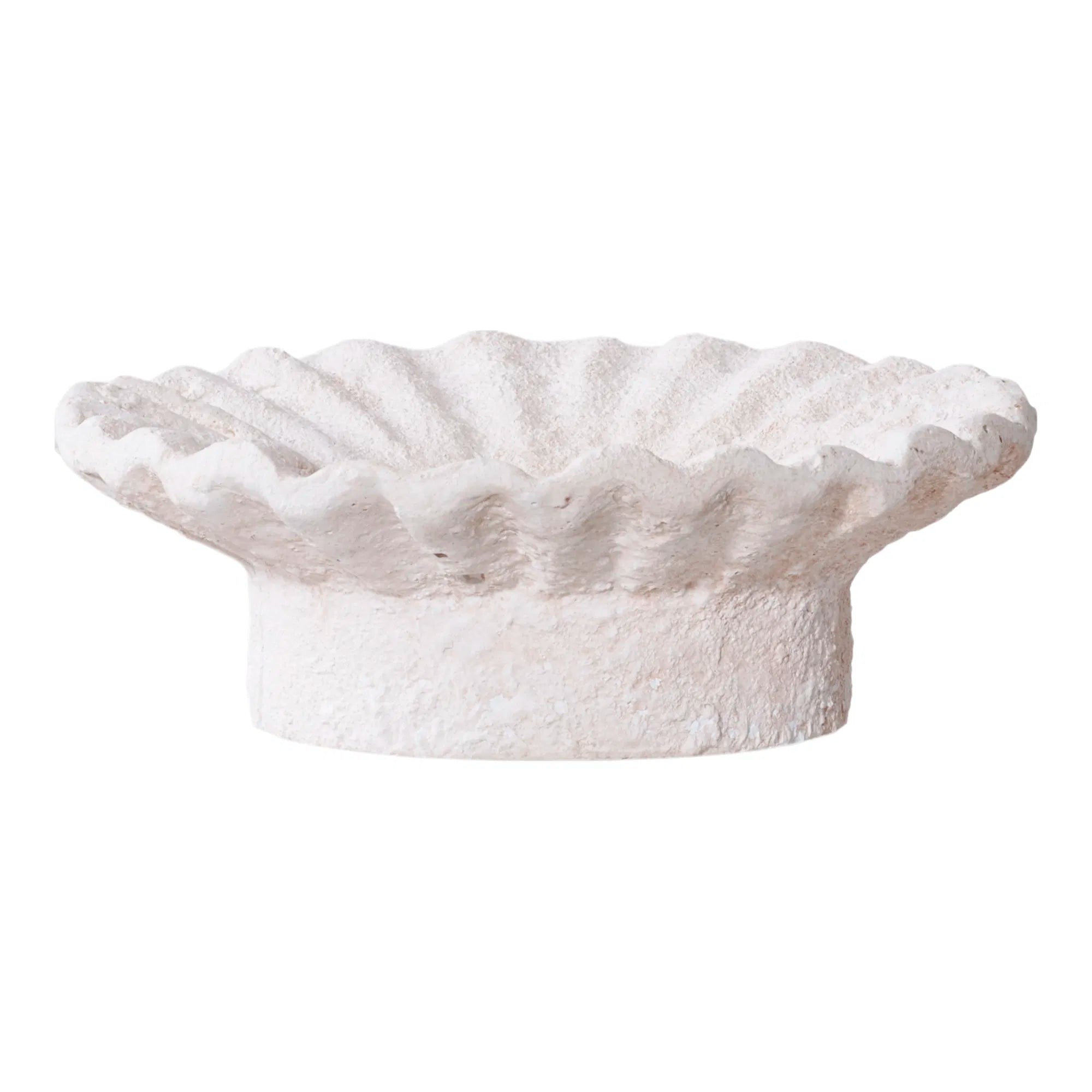 Candle Holder Set "Fiorina Duo" – Cement in White