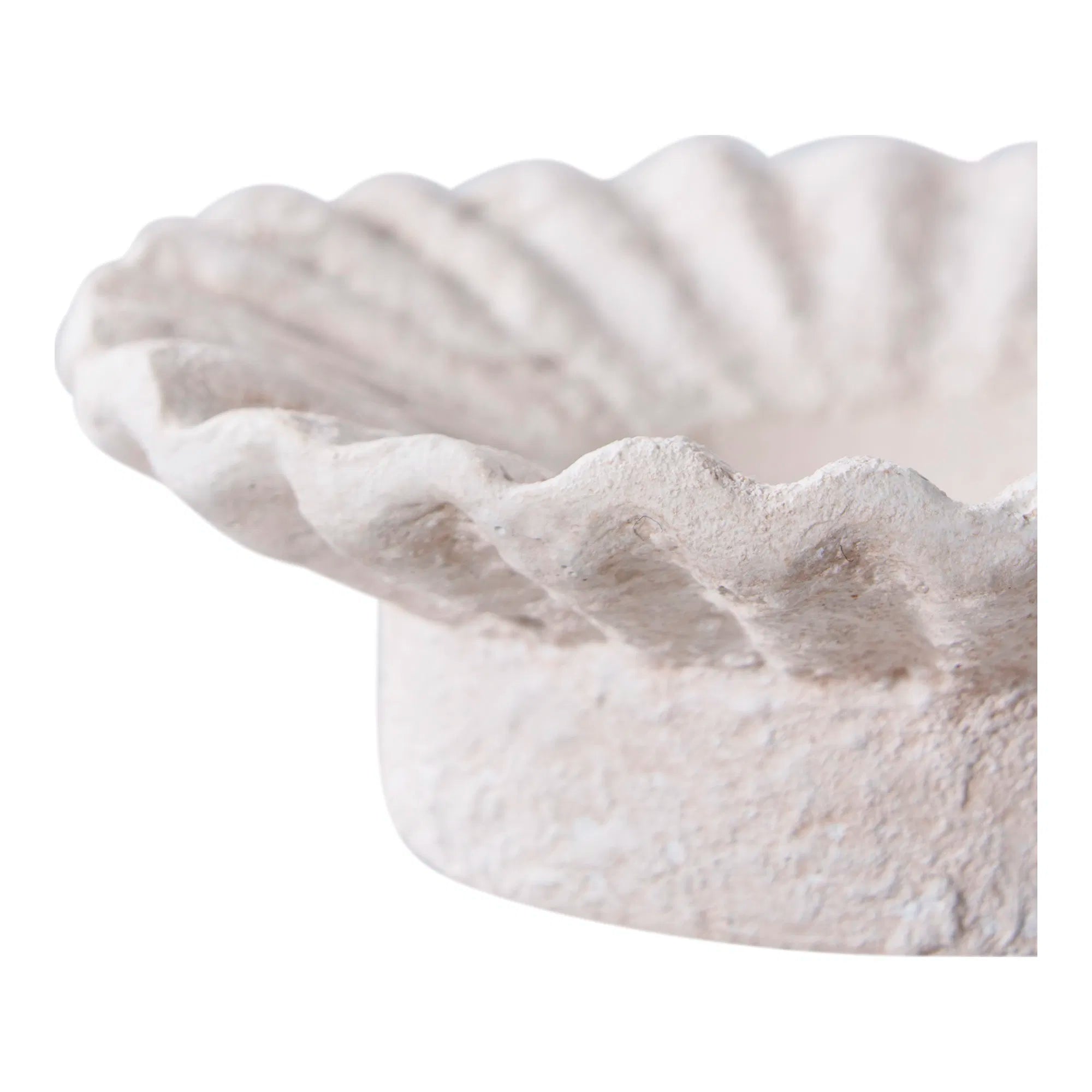 Candle Holder Set "Fiorina Duo" – Cement in White