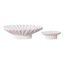 Set de bougeoirs Fiorina Duo – Ciment en Blanc