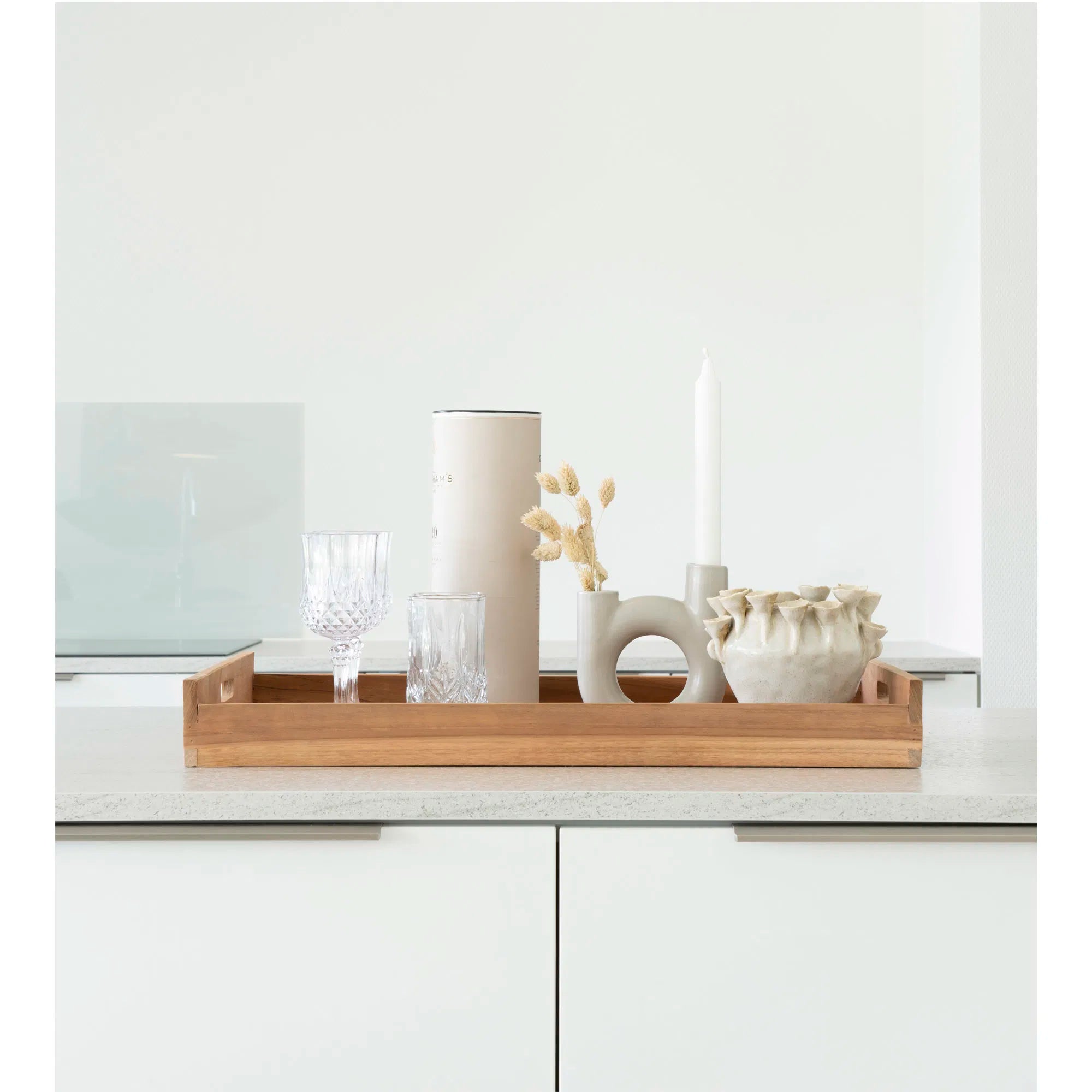 Plateau « Arvani » – Design rectangulaire en teck