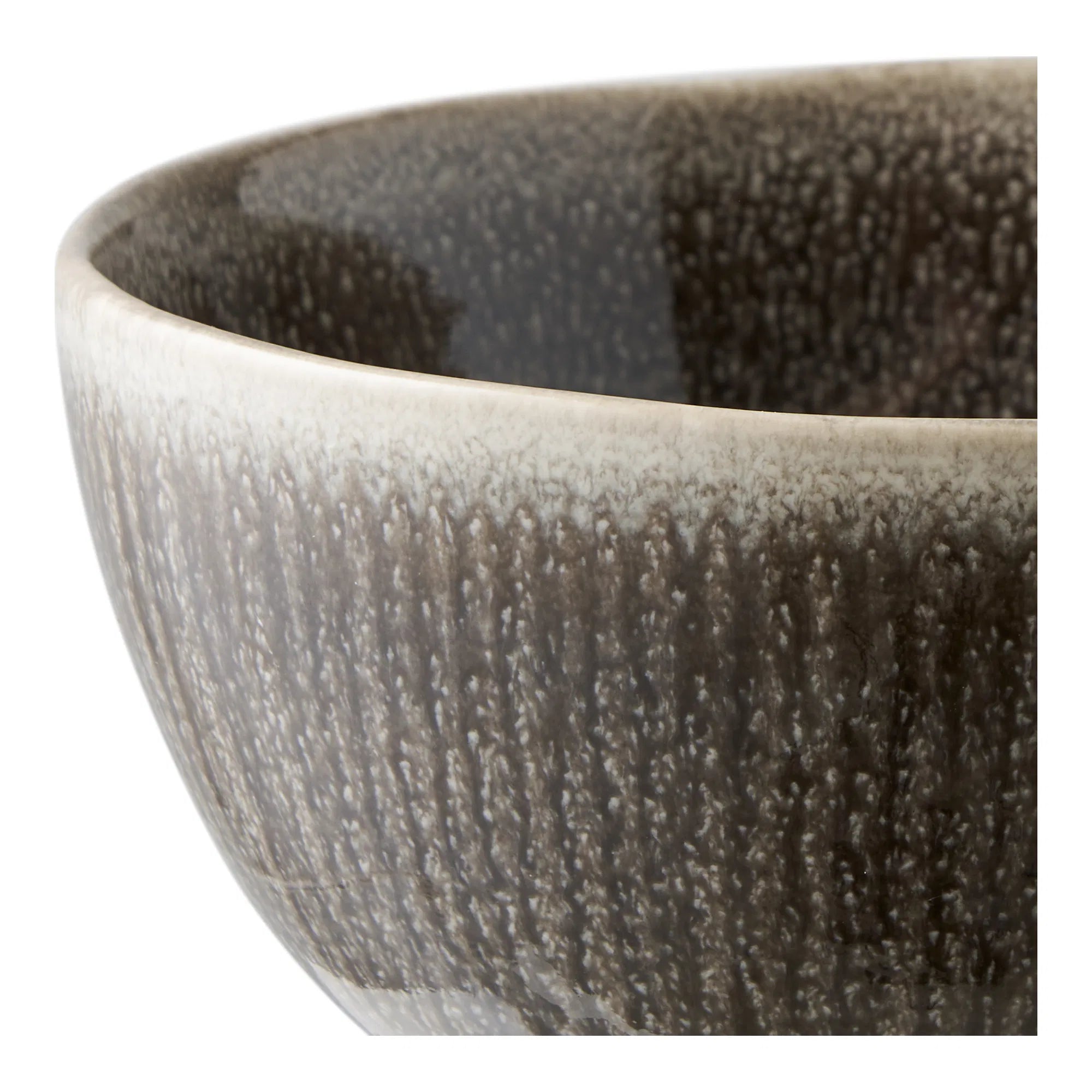 Schossel Nivella – aus Steingutt gemaach mat reaktiver Glasur