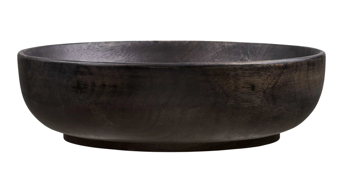 Coupe Kudu - en bois de manguier brun