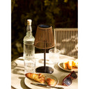 Assiette Haviona – fabriquée en grès beige (lot de 4)