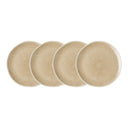 Keldira Plate – made of stoneware in beige (set of 4)