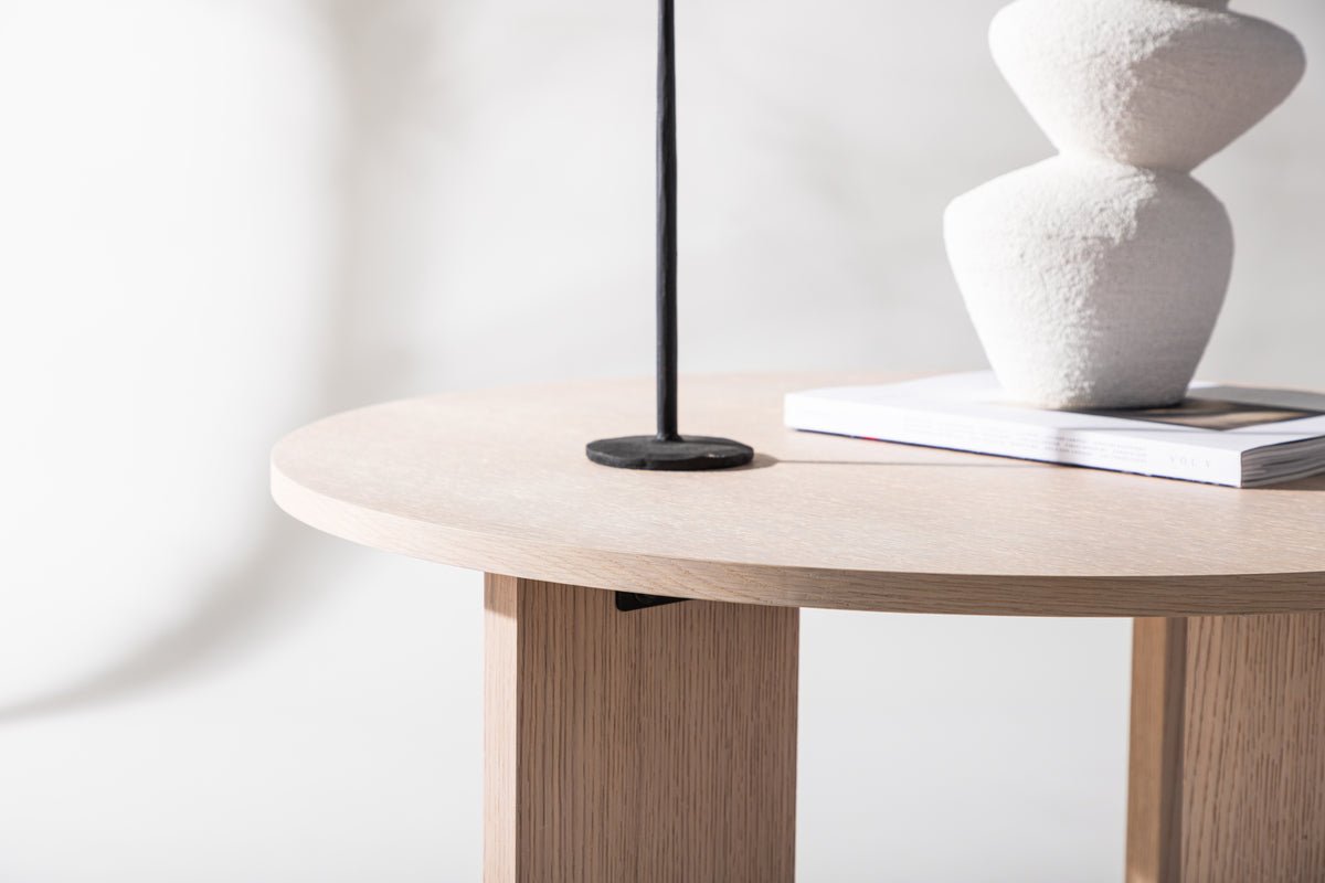 Couchtisch Davinci - Ronn Dësch mat Holzoptik