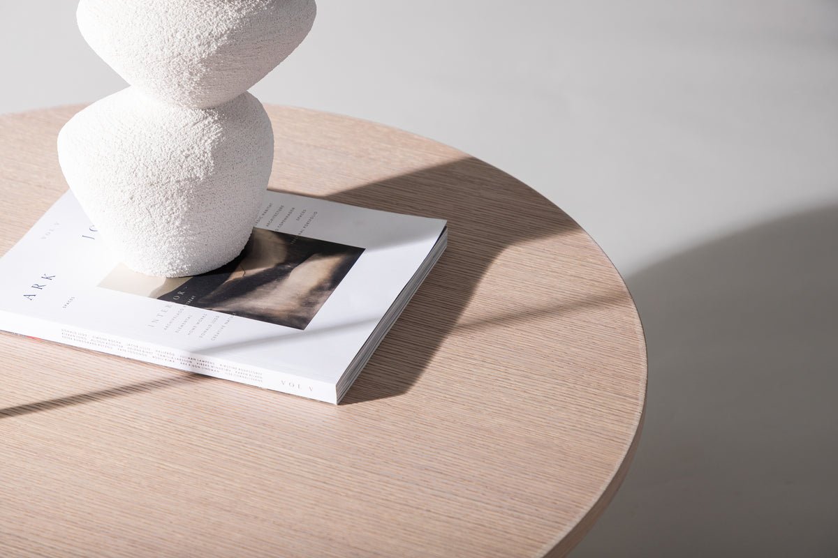 Couchtisch Davinci - Ronn Dësch mat Holzoptik