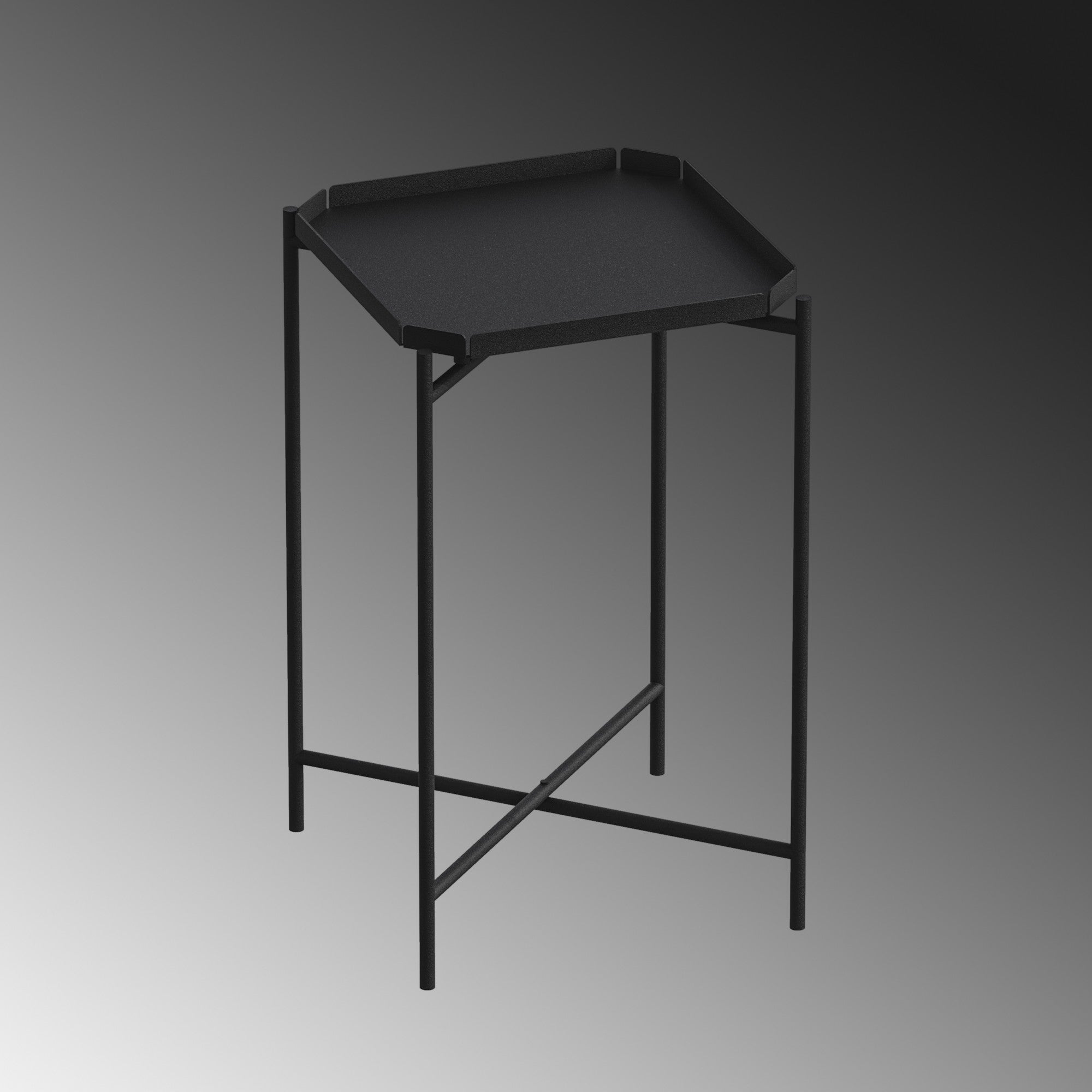 Table basse Arvello – Design métallique épuré disponible en 3 couleurs