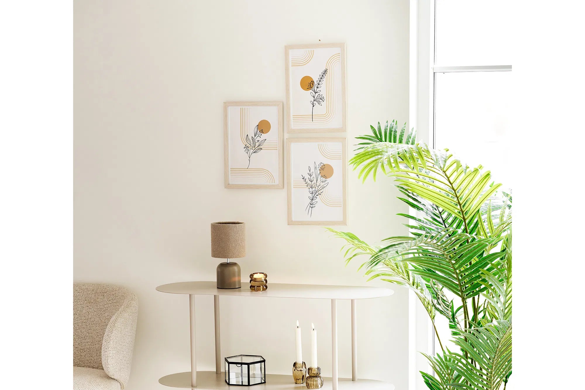 Billerrahmen Iskara – a Natur (3er Set)