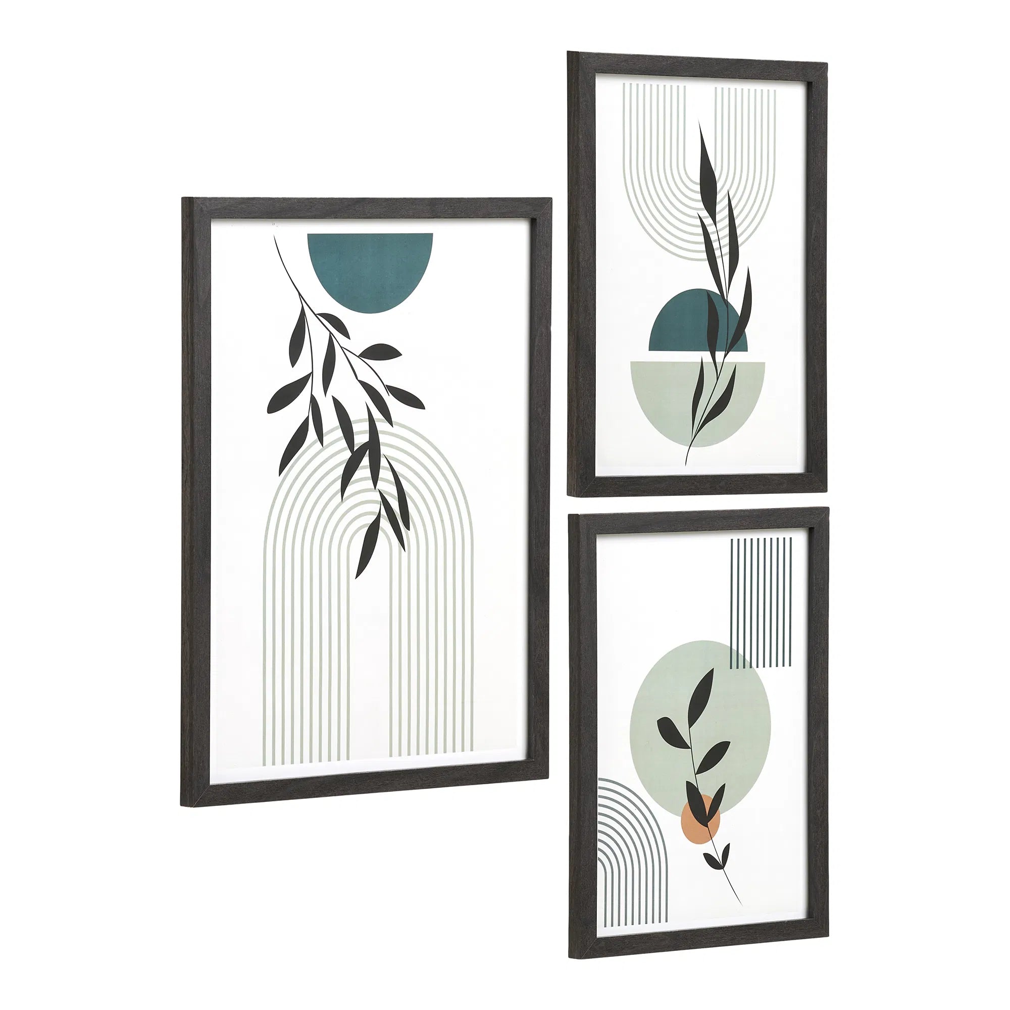 Cadre photo Selvona – en noir (lot de 3)