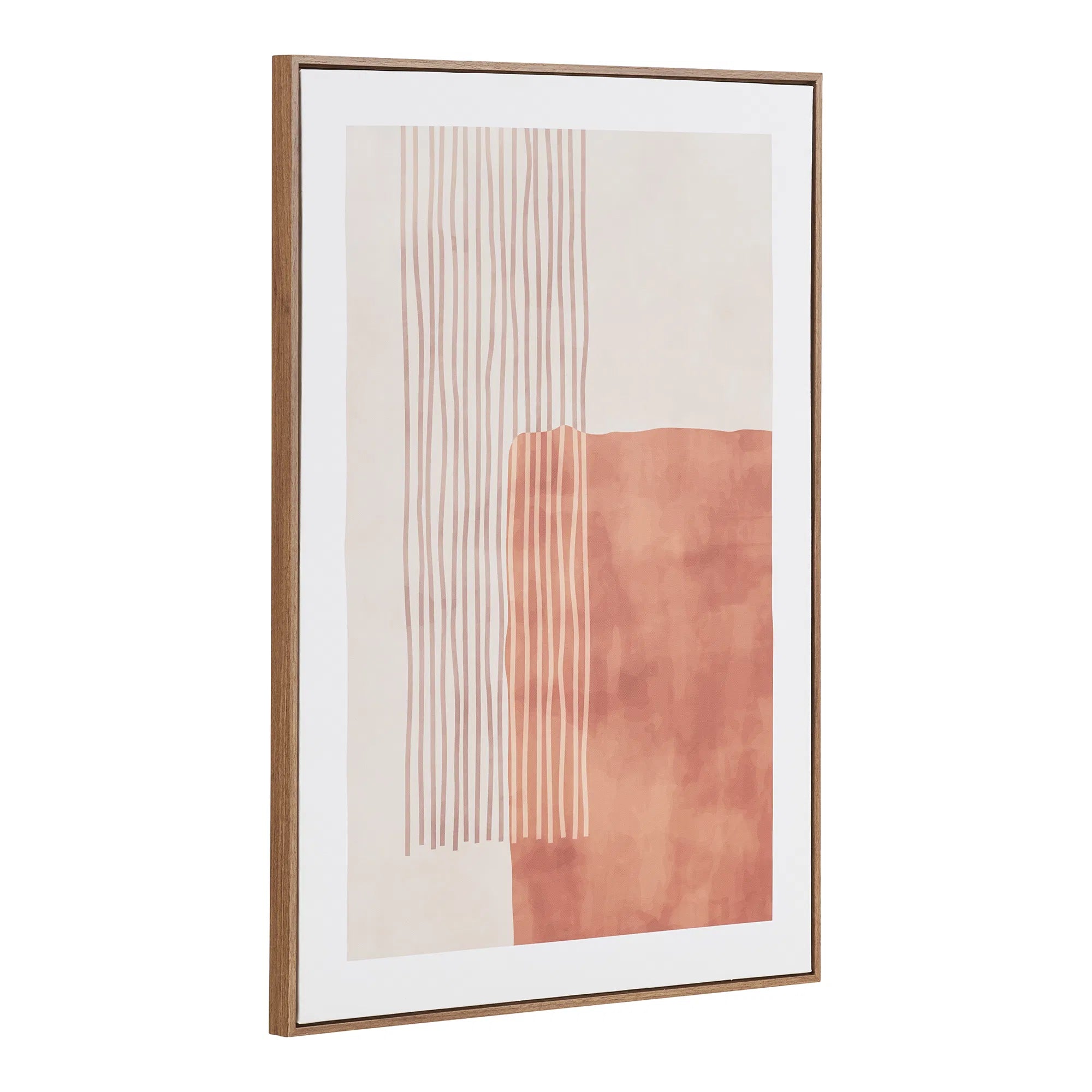 Poster Alvenor – Illustratioun mat Rahmen