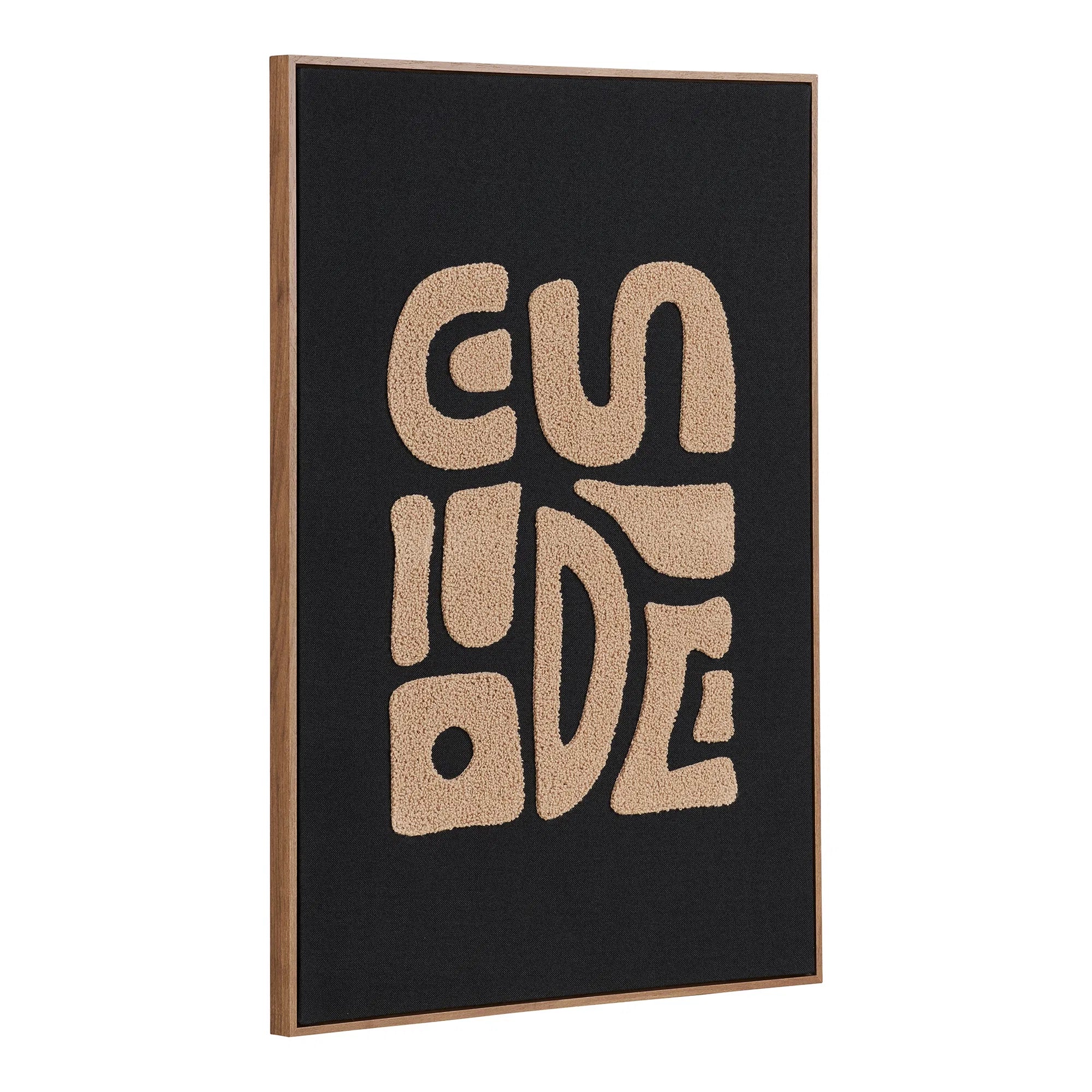 Poster Tjorena – Illustratioun mat Rahmen