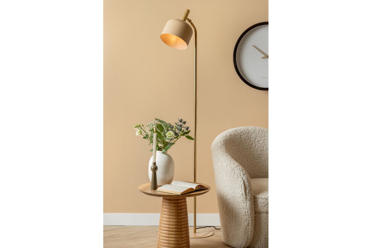 Floor lamp Norex – made of iron with enamel coating