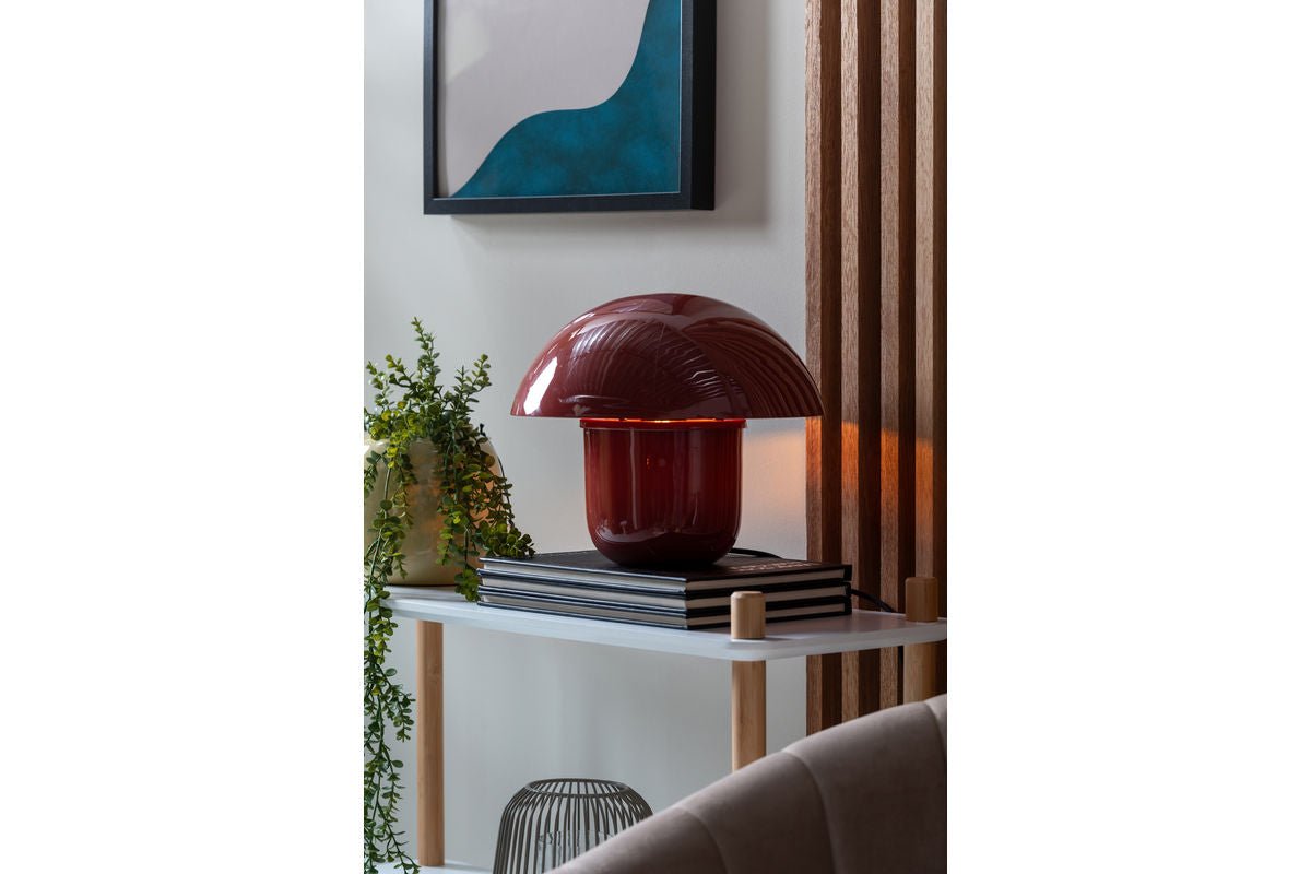 Table Lamp Fungi - Designer Light Made of Iron in Mushroom Shape