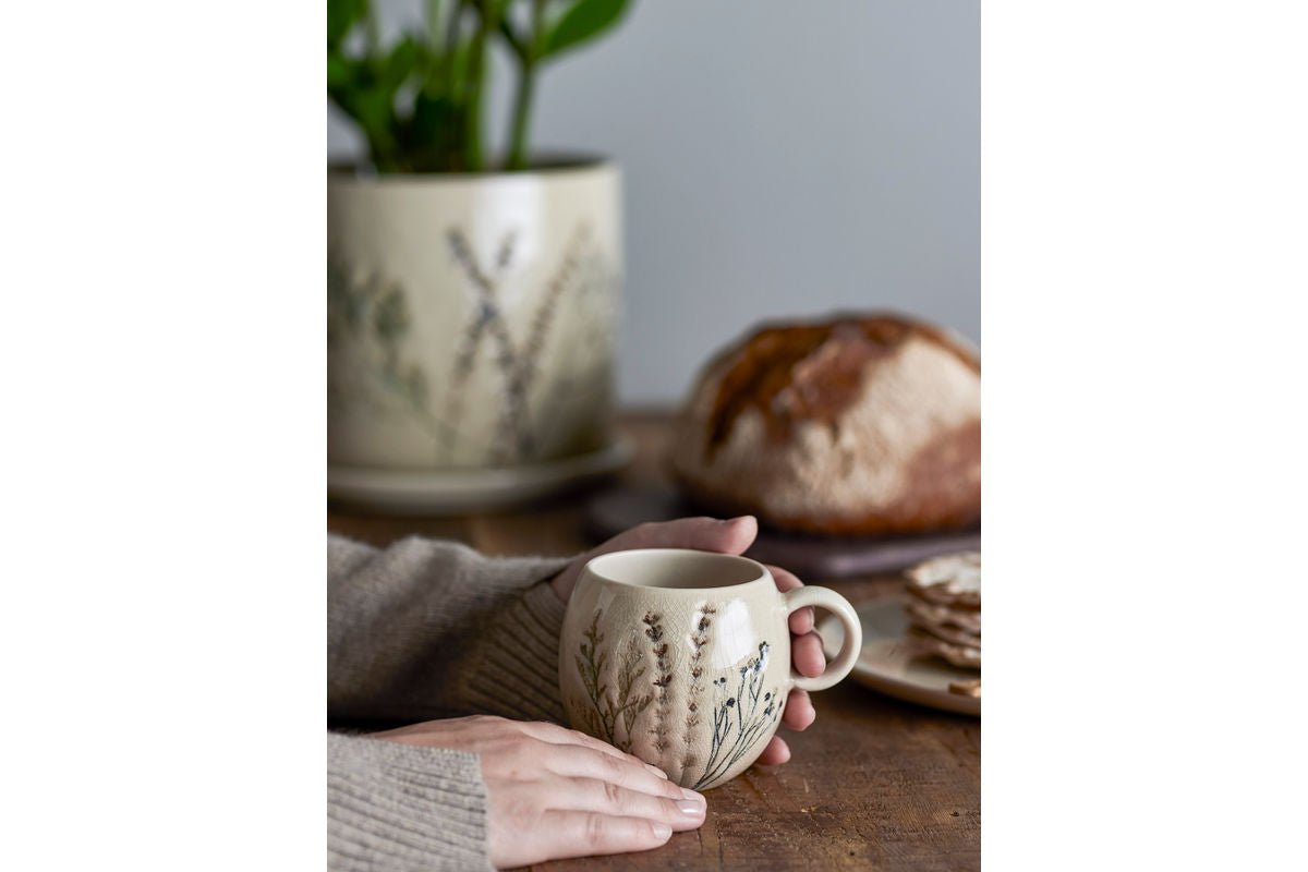 Gobelet Velours - fabriqué en grès / lot de 4 multipack