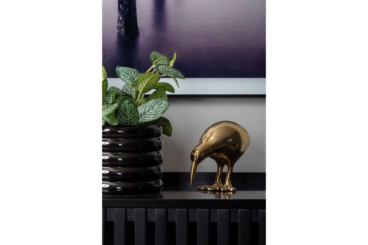 Statue "Kiwi Bird" – Metal in Gold Finish