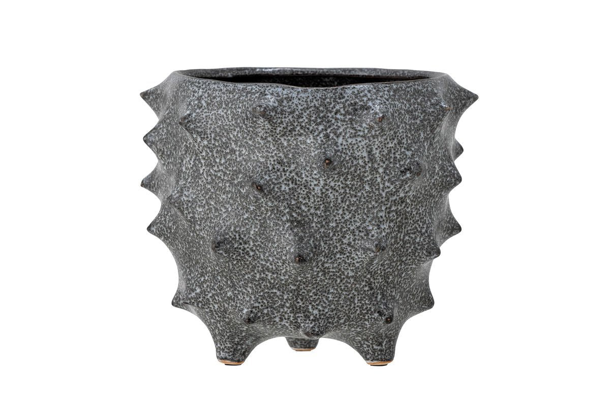 Pot de fleurs Mysterycastle – en gris foncé