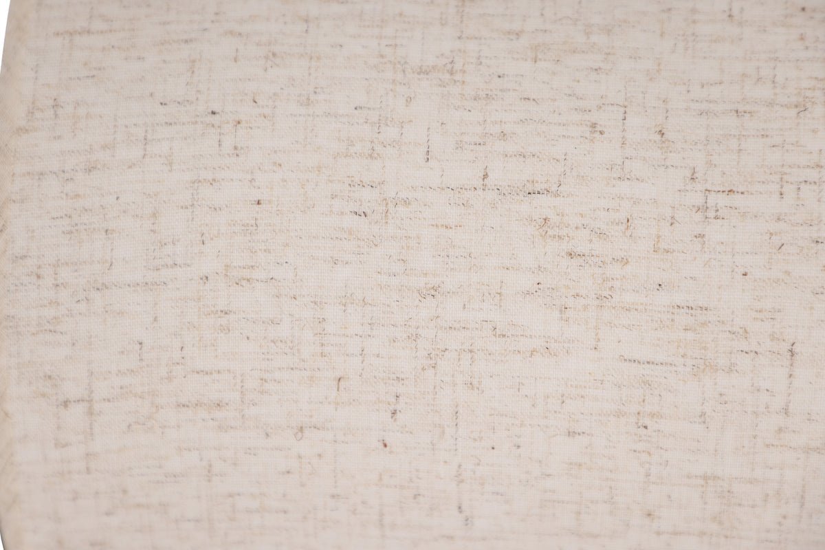 Lampe de table « Fantasia » – Béton noir rencontre abat-jour en lin beige