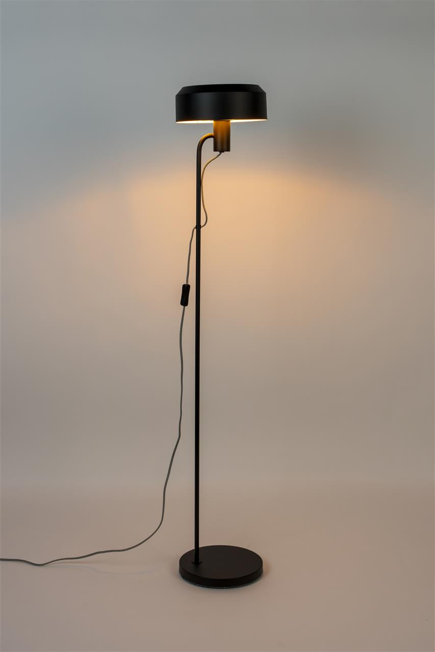 Landon floor lamp – made of iron in Black
