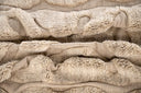 Teppich Dimi – handgewebt in Beige aus Wolle