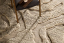 Teppich Dimi – handgewebt in Beige aus Wolle