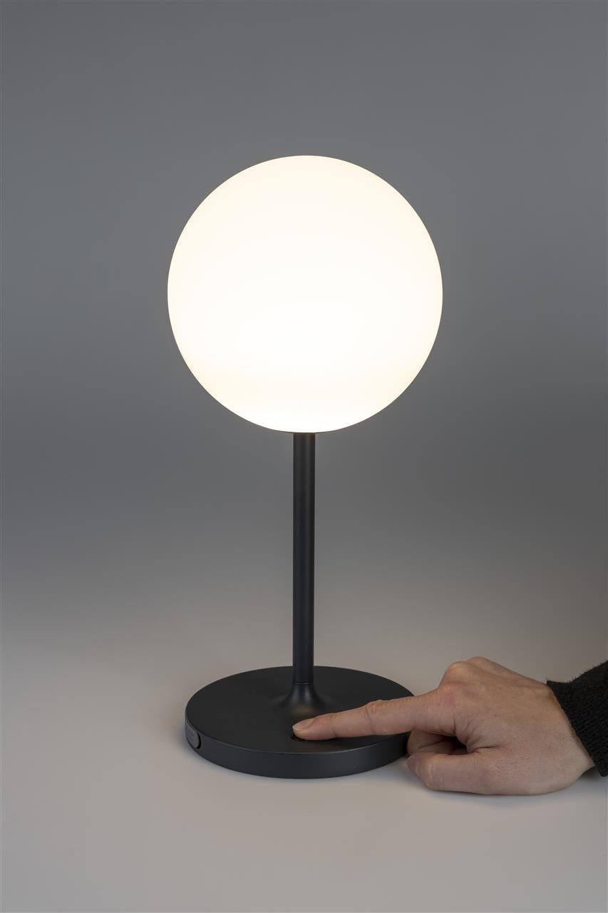 Lampe de table Hub – en plastique polypropylène Bleu