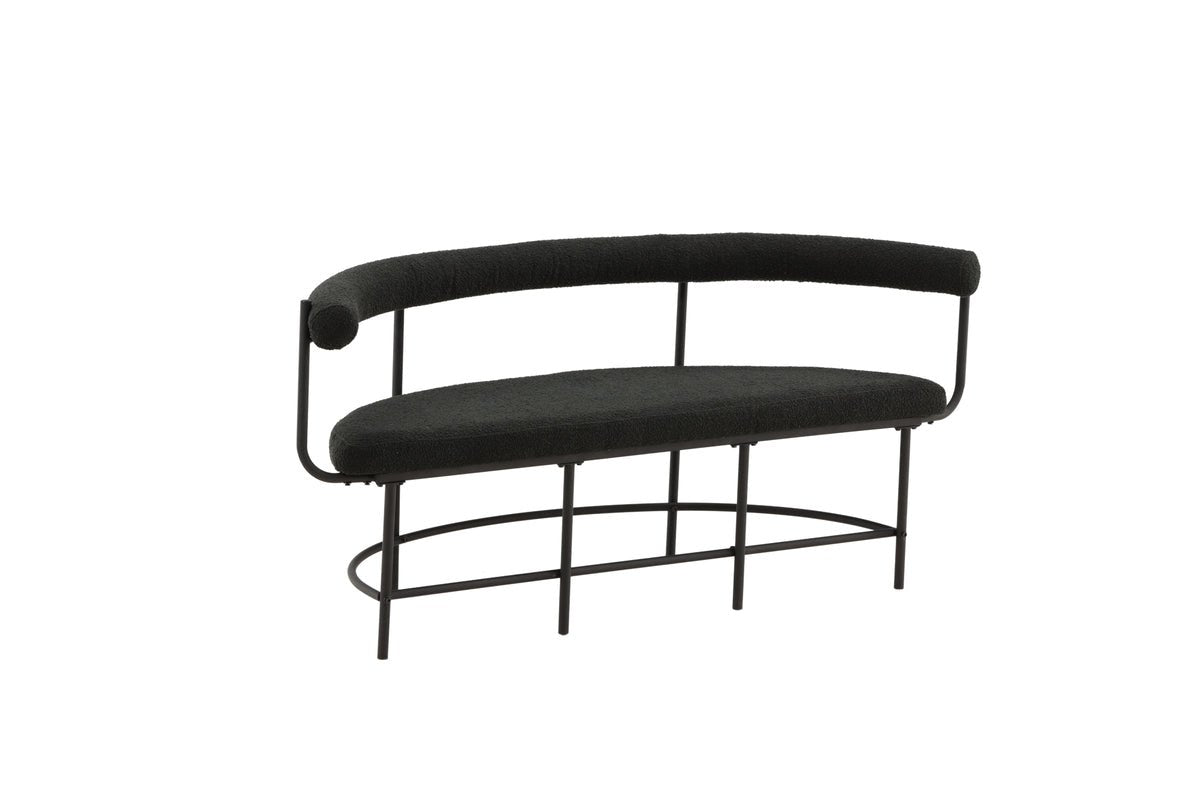 Bench "Ronald" – Available with Bouclé Fabric or PU Leather