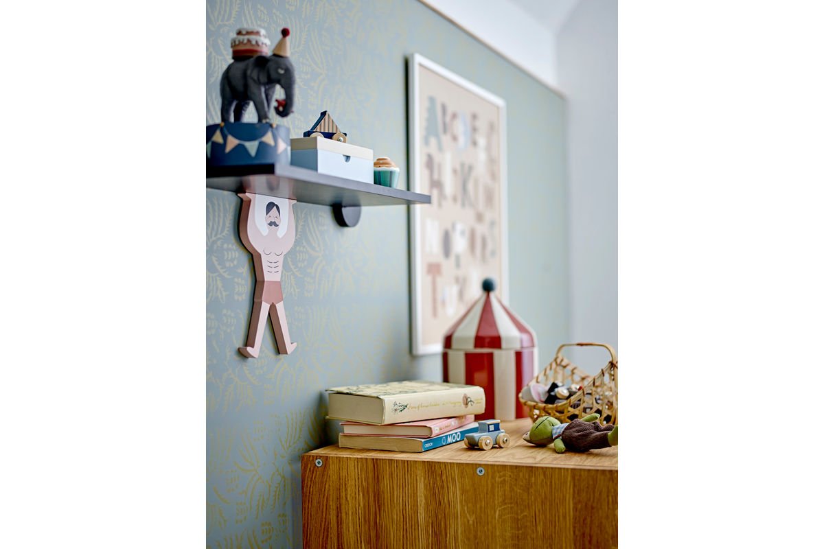 Kanner-Kerzenhalter „Happy Animals“ – Faarweg Déier-Dekoratioun