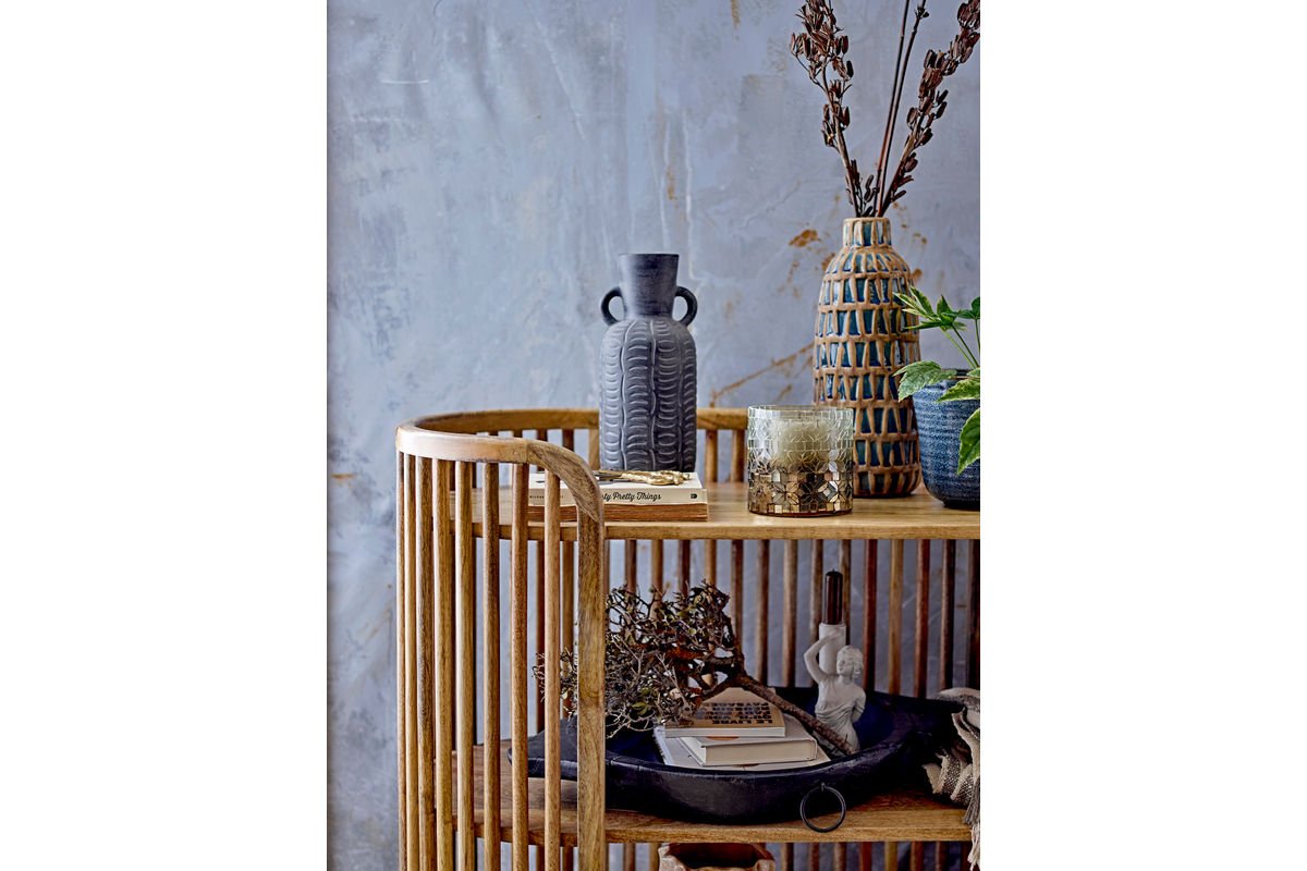 Vase « Elara » – Céramique en Gris