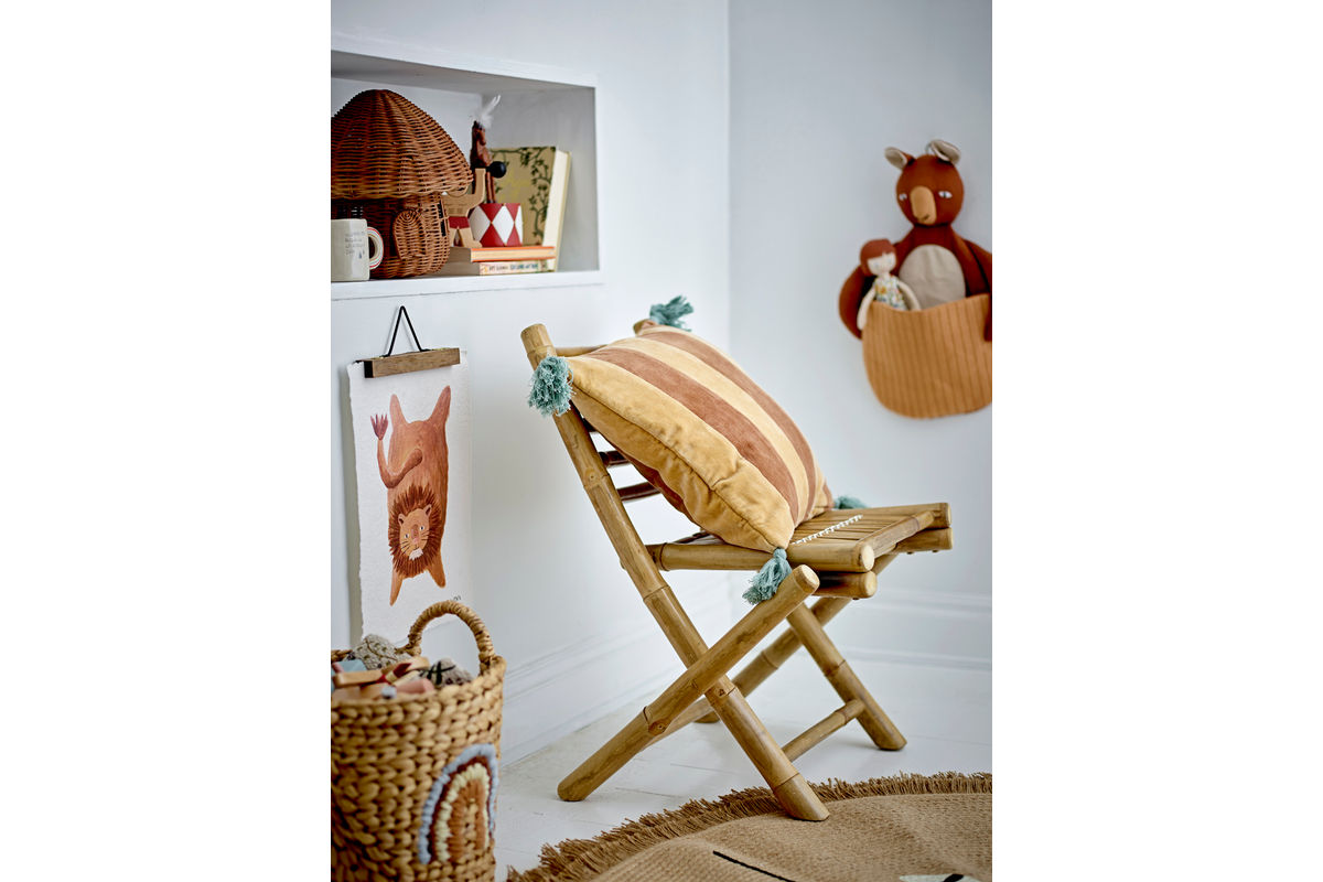 Children's Chair Kimo – Foldable Bamboo Chair in Natural Finish