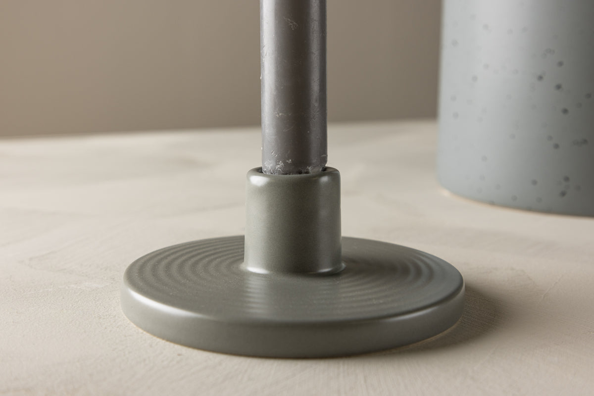 Kerzenhalter Bloom - Ø12 cm aus Steinzeug an Gro