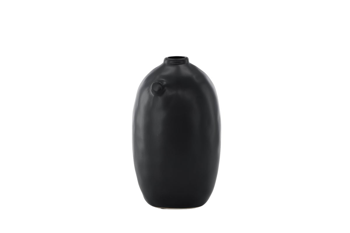 Vase Nuvio 28 cm – Élégance intemporelle en Blanc ou Noir