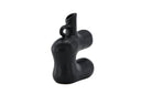 Vase Calvera 19 cm – Skulpturales Designobjekt in Weiß oder Schwarz