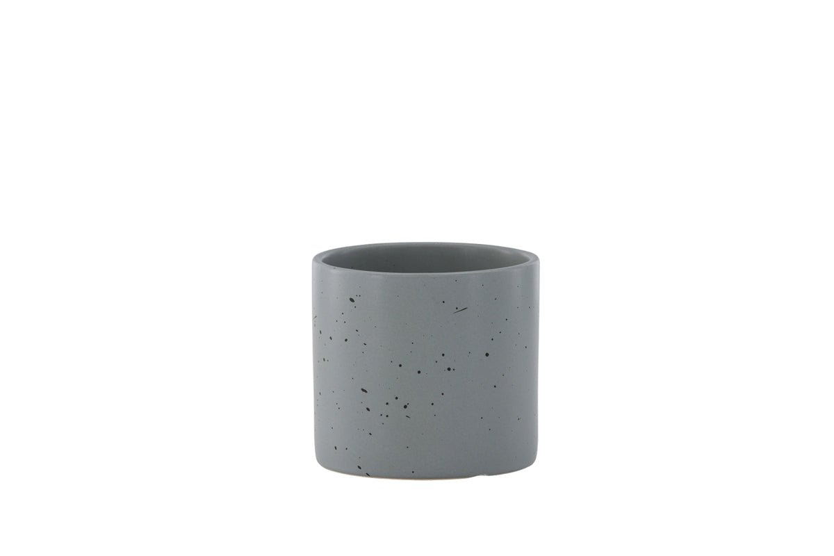 Flowerpot Lumen - in simple design made of ceramic