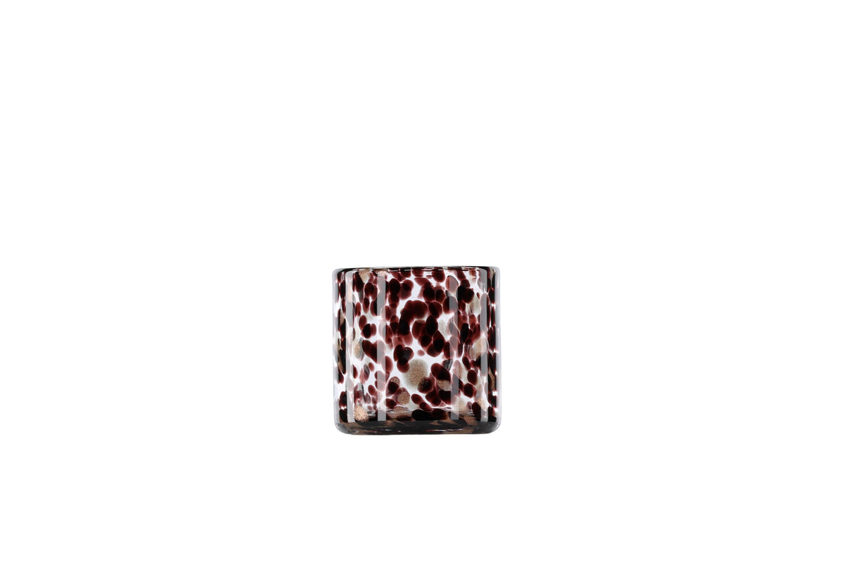 Laterne Honey - Laterne aus Glas a verschiddene Faarwen