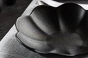 Teller Black Swan - 2er-Set, glasiertes, verstärktes Porzellan, mattschwarz