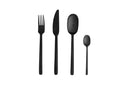 Ensemble de couverts Black Swan - 24 pcs en acier inoxydable