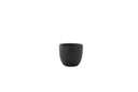 Egg cup Black Swan - set of 2 made of black porcelain