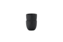 Egg cup Black Swan - set of 2 made of black porcelain