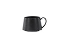 Tasses à café Black Swan - lot de 2 en porcelaine noire